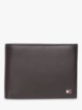Tommy Hilfiger Eton Leather Flap Coin Wallet, Brown
