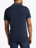 Lee Short Sleeve Polo Top, Navy