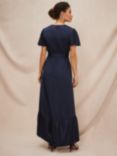 Phase Eight Nancie Satin Midi Dress