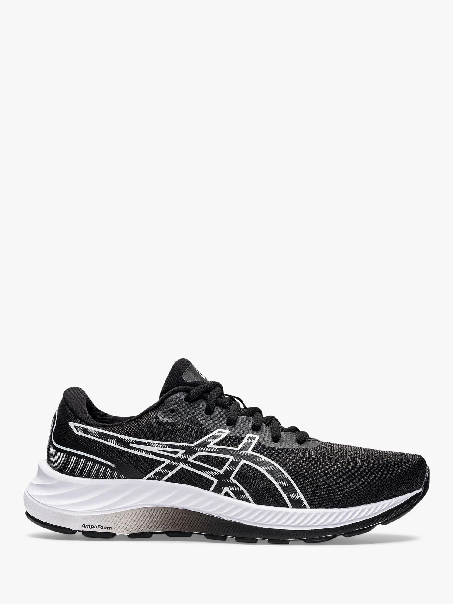 Más que nada invernadero Crítico ASICS GEL-EXCITE 9 Women's Running Shoes, Black/White at John Lewis &  Partners
