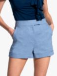 HotSquash Linen Shorts, Woodblue