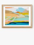EAST END PRINTS Ana Rut Bre 'Sea Hills Summer' Framed Print