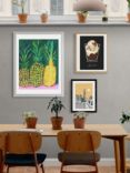 EAST END PRINTS Alice Straker 'Pineapples' Framed Print