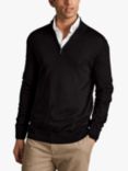 Charles Tyrwhitt Merino Wool Zip Neck Jumper