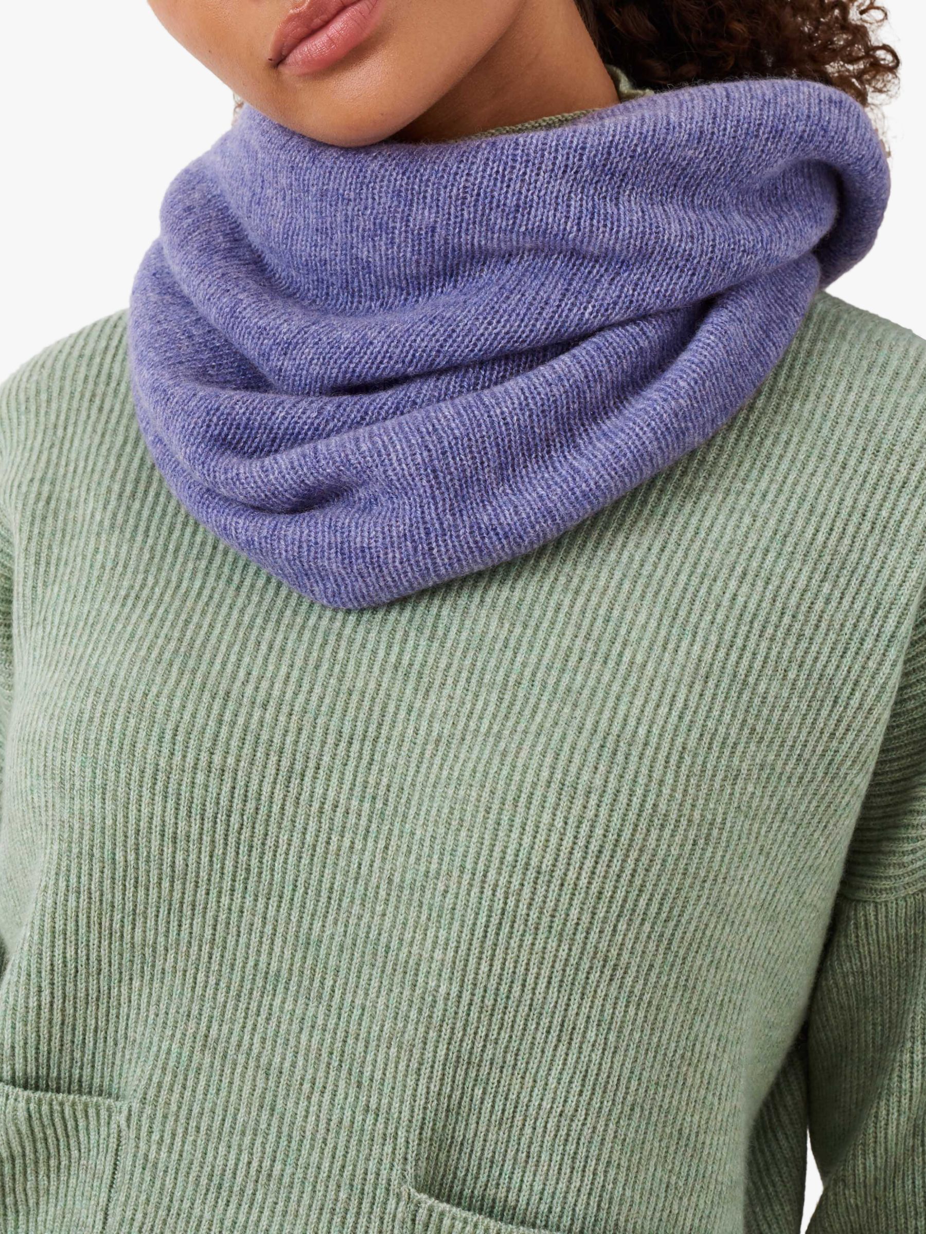 Brora Cashmere Gauzy Snood, Iris At John Lewis & Partners