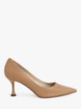 CHARLES & KEITH Spool Heel Court Shoes, Camel