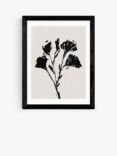 EAST END PRINTS Dan Hobday 'Mono Flower' Framed Print