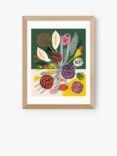 EAST END PRINTS Elena Boils 'Flowers 2' Framed Print