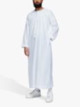 Islamic Impressions Omani Thobe Jubbah, White