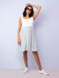 Seraphine Atisha Maternity & Nursing Dress, Sage/White