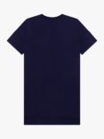 HUGO BOSS Kids' Logo Short Sleeve Dress, Nocturne