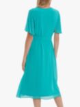 Gina Bacconi Lizelle Chiffon Dress, Sea Green