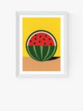 EAST END PRINTS Rosi Feist 'Quarter Watermelon' Framed Print