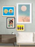 EAST END PRINTS Rachel Lee 'Three Elephants' Framed Print