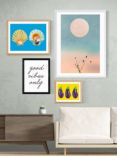 EAST END PRINTS Rafael Farias 'Good Vibes Only' Framed Print