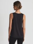 Reiss Riley Silk Front Vest Top