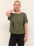 KAFFE Amber Stanley T-Shirt, Grape Leaf