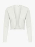 KAFFE Astrid Bolero Cardigan, Chalk