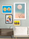 EAST END PRINTS Rachel Lee 'Whales' Framed Print