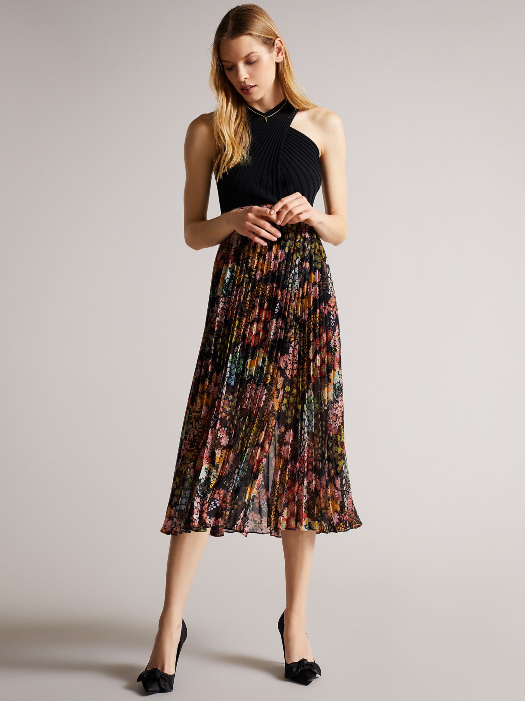 Ted Baker Aquila Floral Swing Dress ...