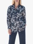 Pure Collection Shadow Print Linen Shirt, Multi