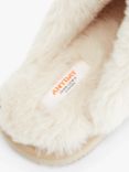 John Lewis ANYDAY Microsuede Faux Fur Mule Slippers