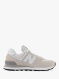 New Balance 574 Women's Trainers, Ecru White