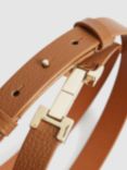 Reiss Hayley Skinny Leather Belt