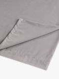 John Lewis Crisp & Fresh 200 Thread Count Egyptian Cotton Flat Sheet, Dusky Lilac