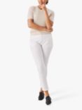 Part Two Soffys Skinny Cropped Trousers, Bright White