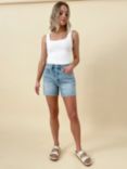 Albaray Denim Shorts, Indigo Light Wash