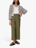 Whistles Linen Pocket Wide Leg Trousers