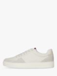 Tommy Hilfiger Premium Cupsole Leather Trainers, Ivory