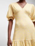 French Connection Peony Doria Mini Dress, Golden Glaze