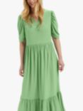 Soaked In Luxury Join Textured Maxi Dress, Stone Green