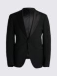 Moss Slim Fit Peak Lapel Tuxedo Jacket, Black