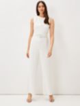 Phase Eight Gracie Wide Leg Jumpsuit, Ivory