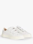 John Lewis Fawne Ripstop Trainers, White Scout