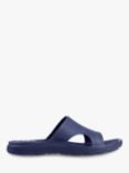totes SOLBOUNCE Vented Slider Sandals, Navy