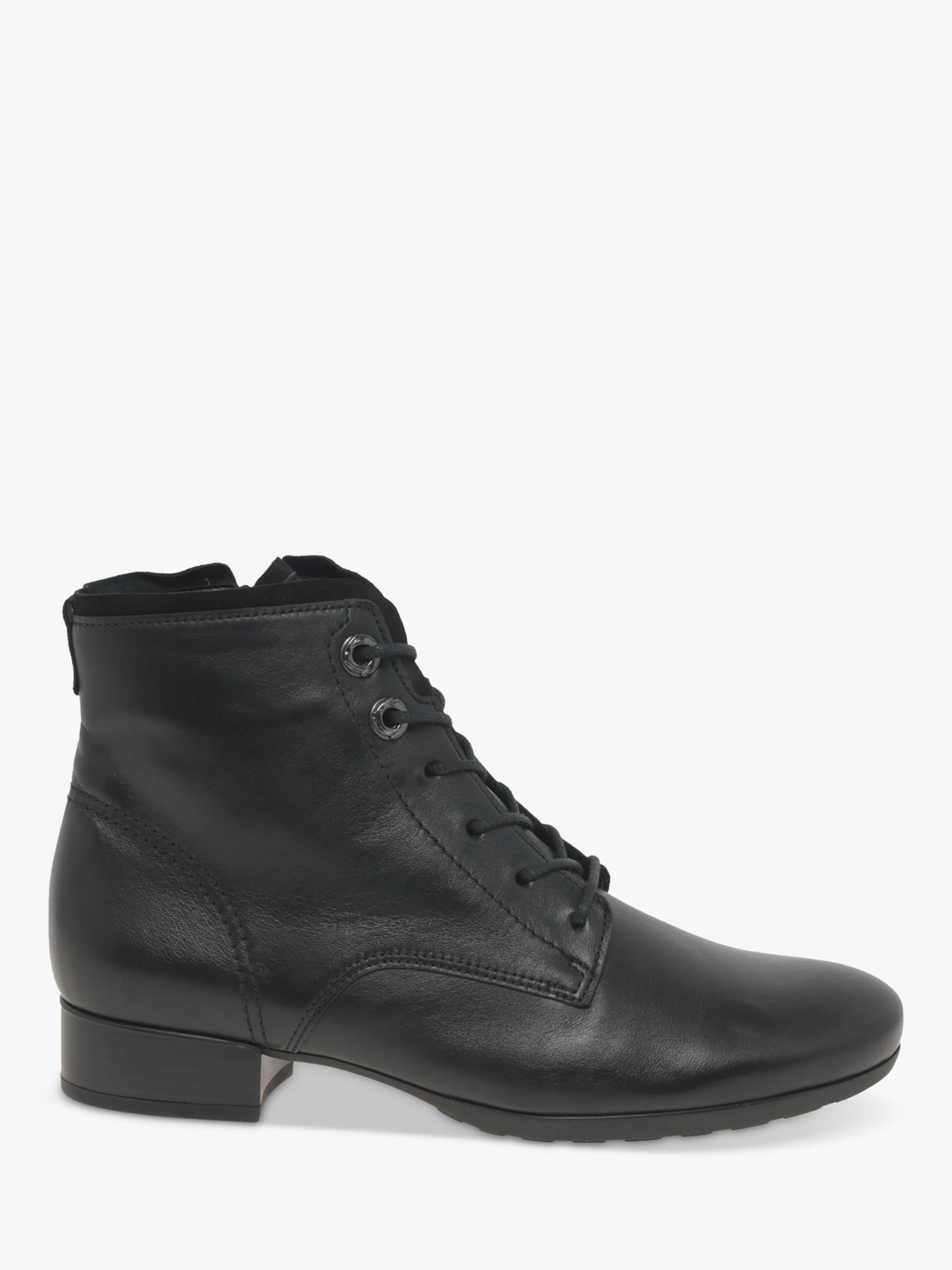 Boat Wide Fit Leather Ankle Boots, at Lewis & Partners