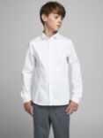 Jack & Jones Junior Solid Formal Shirt, White