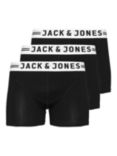 Jack & Jones Kids' Logo Trunks, Pack of 3, Black