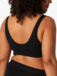 sloggi Double Comfort Crop Top, Black