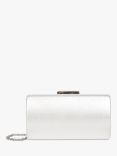 Paradox London Dionne Box Clutch Bag, Silver