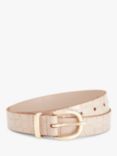 John Lewis Medium Croc Leather Belt