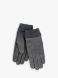 totes Suede And Knit Smartouch Gloves