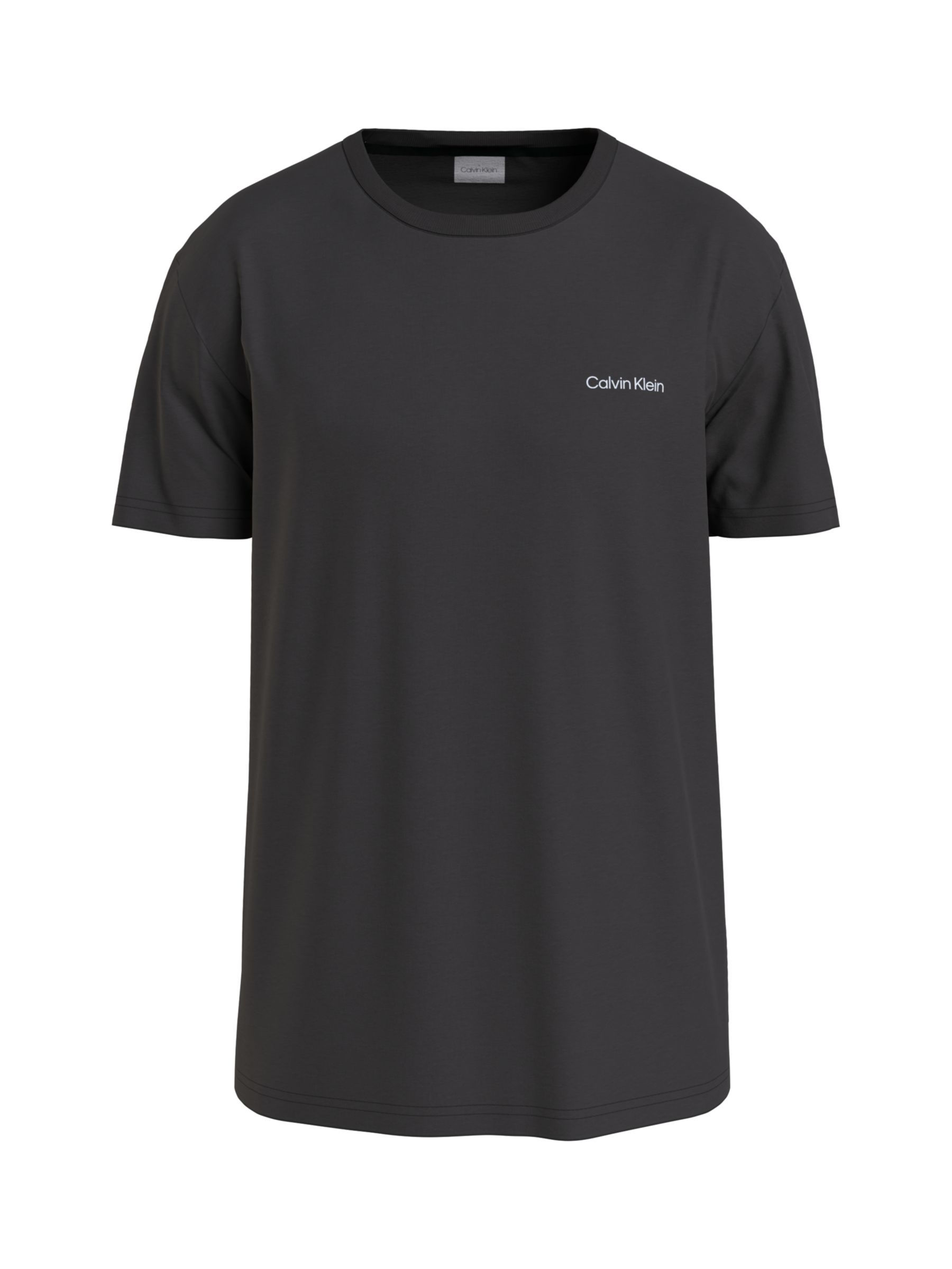 Calvin Klein Jeans Core Logo T-Shirt, Ck Black at John Lewis