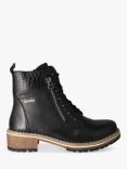 Josef Seibel Waylynn 02 Leather Block Heel Waterproof Boots