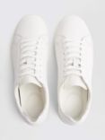 Moss Leather Trainers, White
