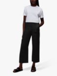 Whistles Kate Tencel Cargo Trousers, Black